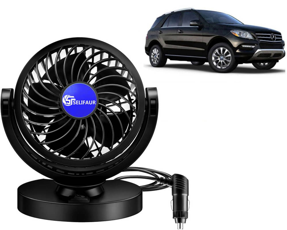     			Mitchell 12V DC Electric Car Single Head Fan for Dashboad 360 Degree Rotatable Car Auto Powerful Cooling Air Fan For Benz ML250