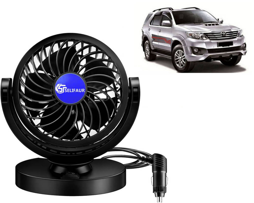     			Mitchell 12V DC Electric Car Single Head Fan for Dashboad 360 Degree Rotatable Car Auto Powerful Cooling Air Fan For Fortuner
