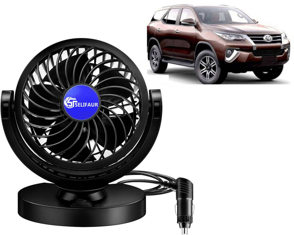     			Mitchell 12V DC Electric Car Single Head Fan for Dashboad 360 Degree Rotatable Car Auto Powerful Cooling Air Fan For Fortuner 2016