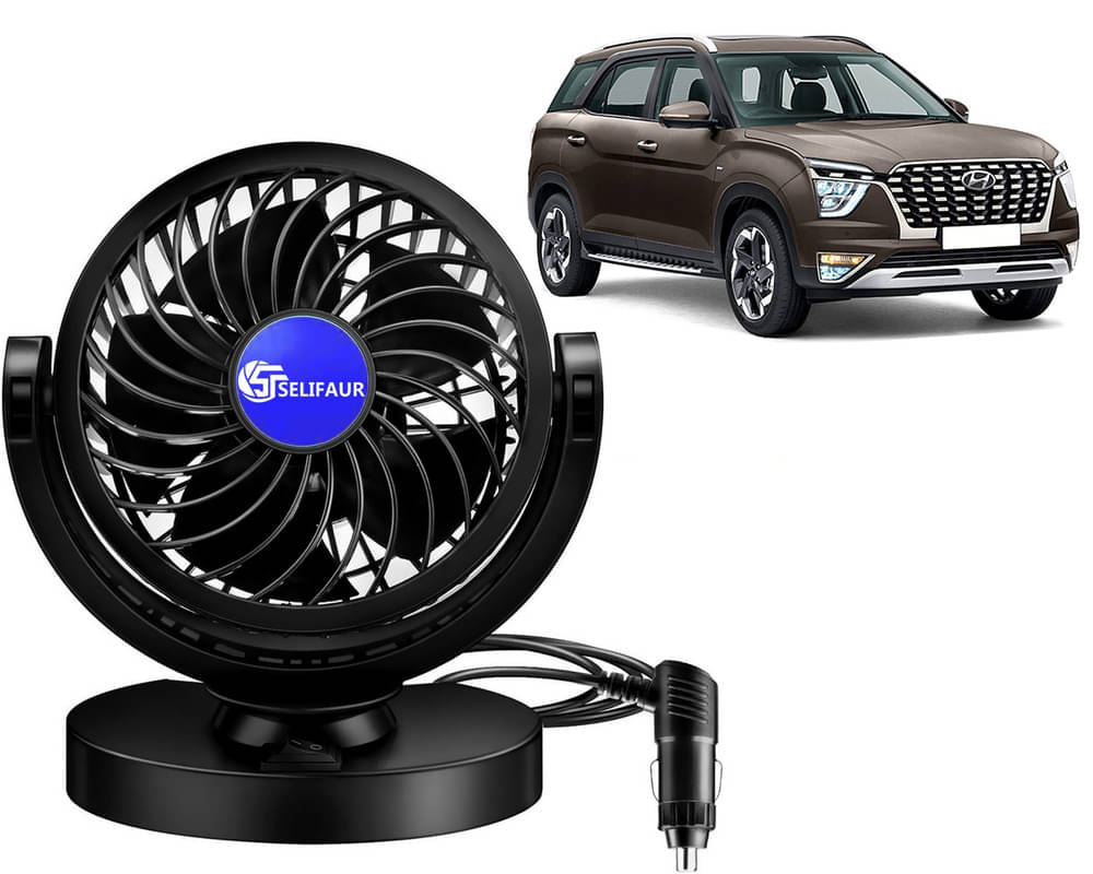     			Mitchell 12V DC Electric Car Single Head Fan for Dashboad 360 Degree Rotatable Car Auto Powerful Cooling Air Fan For Alcaza