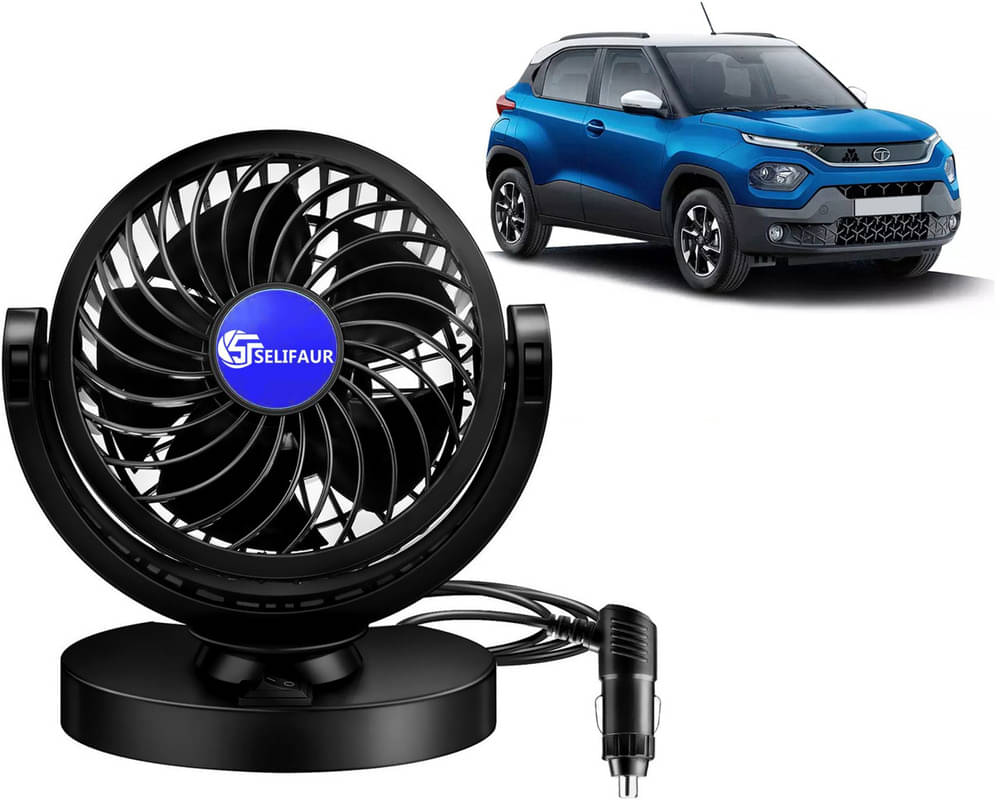     			Mitchell 12V DC Electric Car Single Head Fan for Dashboad 360 Degree Rotatable Car Auto Powerful Cooling Air Fan For Punch