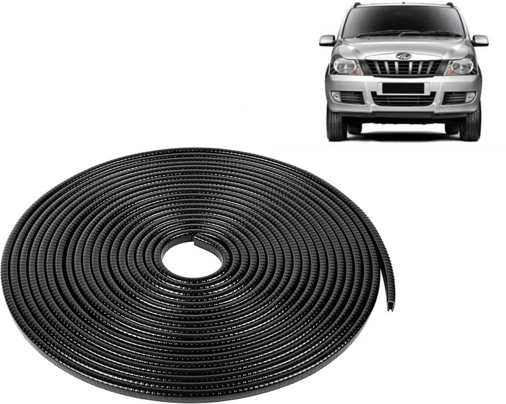Selifaur Car Door Edge Guards U Shape Edge Trim Rubber Strip Seal Protector (16 ft/5 Mtr, Black) For Quanto Selifaur Car Door Edge Guards U Shape Edge Trim Rubber Strip Seal Protector (16 ft/5 Mtr, Black) For Quanto