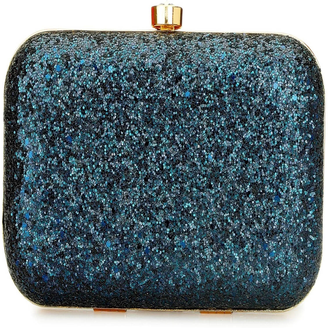     			Tooba Handicraft Multicolor Fabric Box Clutch