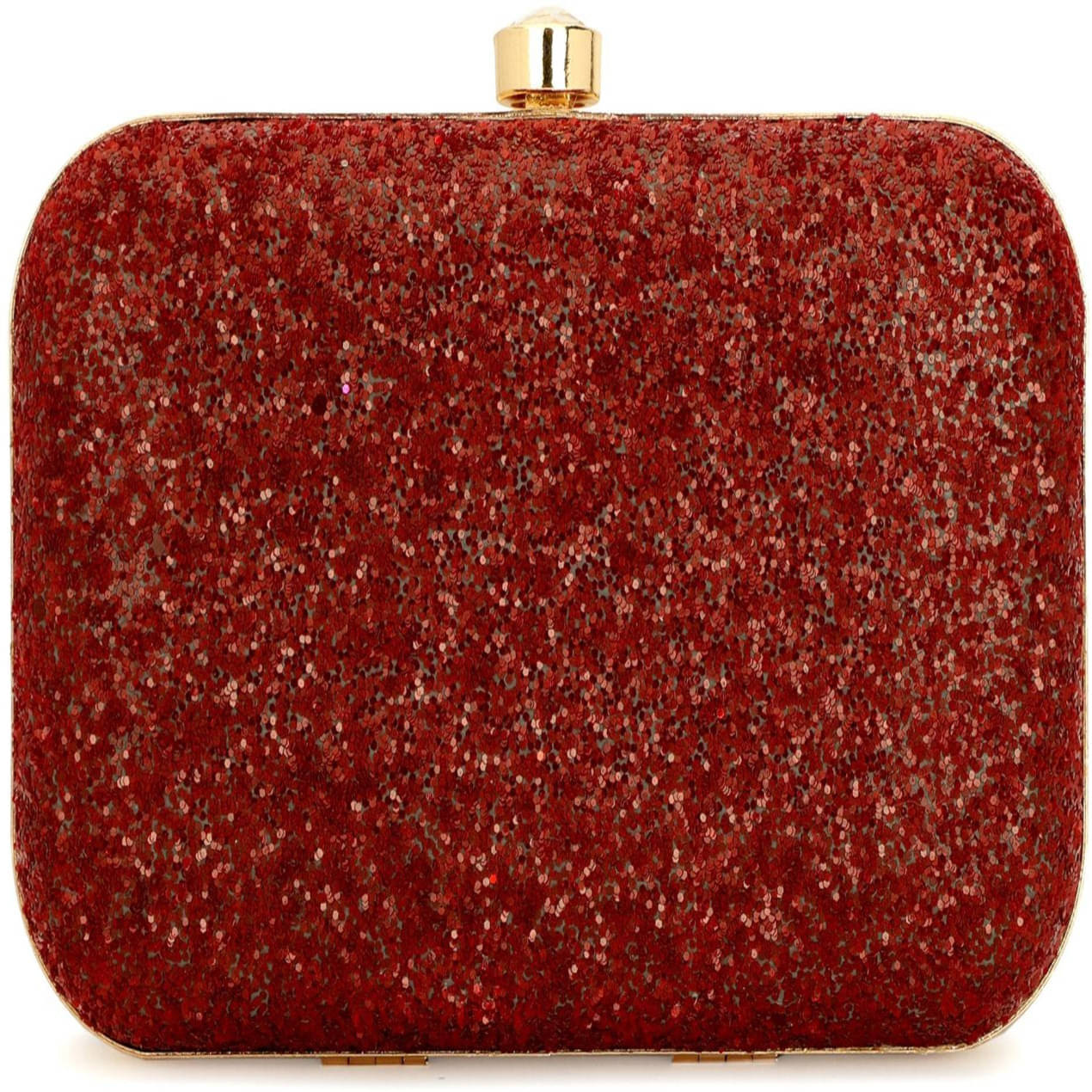     			Tooba Handicraft Multicolor Fabric Box Clutch