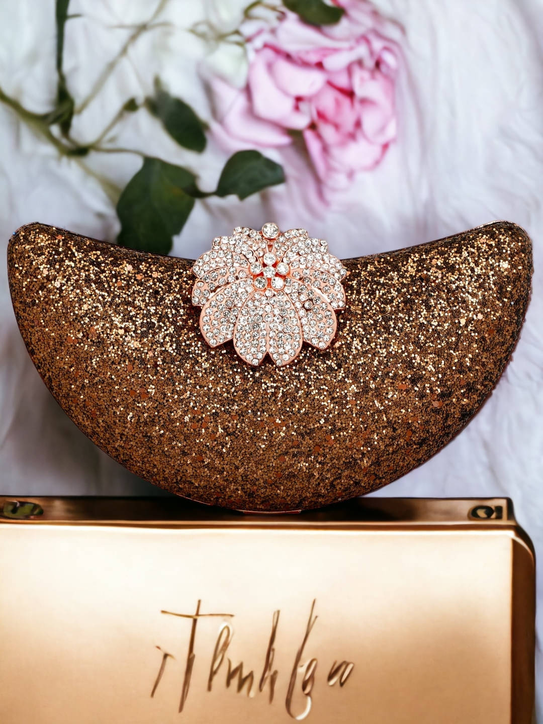     			Tooba Handicraft Multicolor Fabric Box Clutch