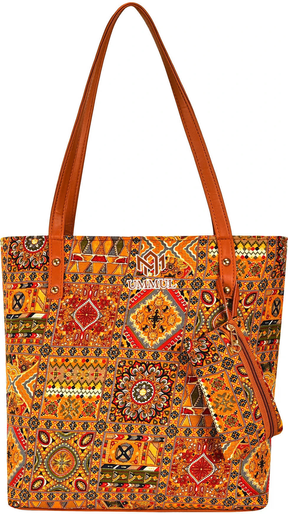     			UMMUL Shoulder Bag Artificial Leather Set of 1 ( Multicolor )