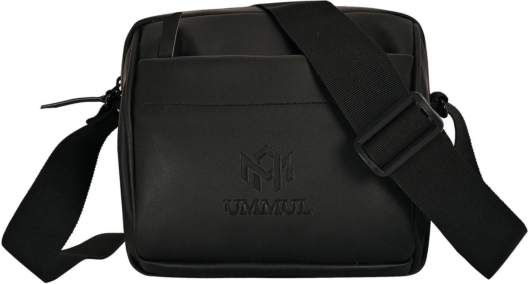     			UMMUL Sling Bag Pure Leather Set of 1 ( Black )
