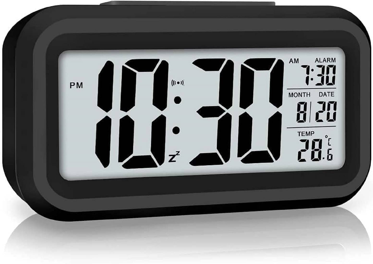     			VBE Digital Plastic Rectangular Table Clock - Pack of 1