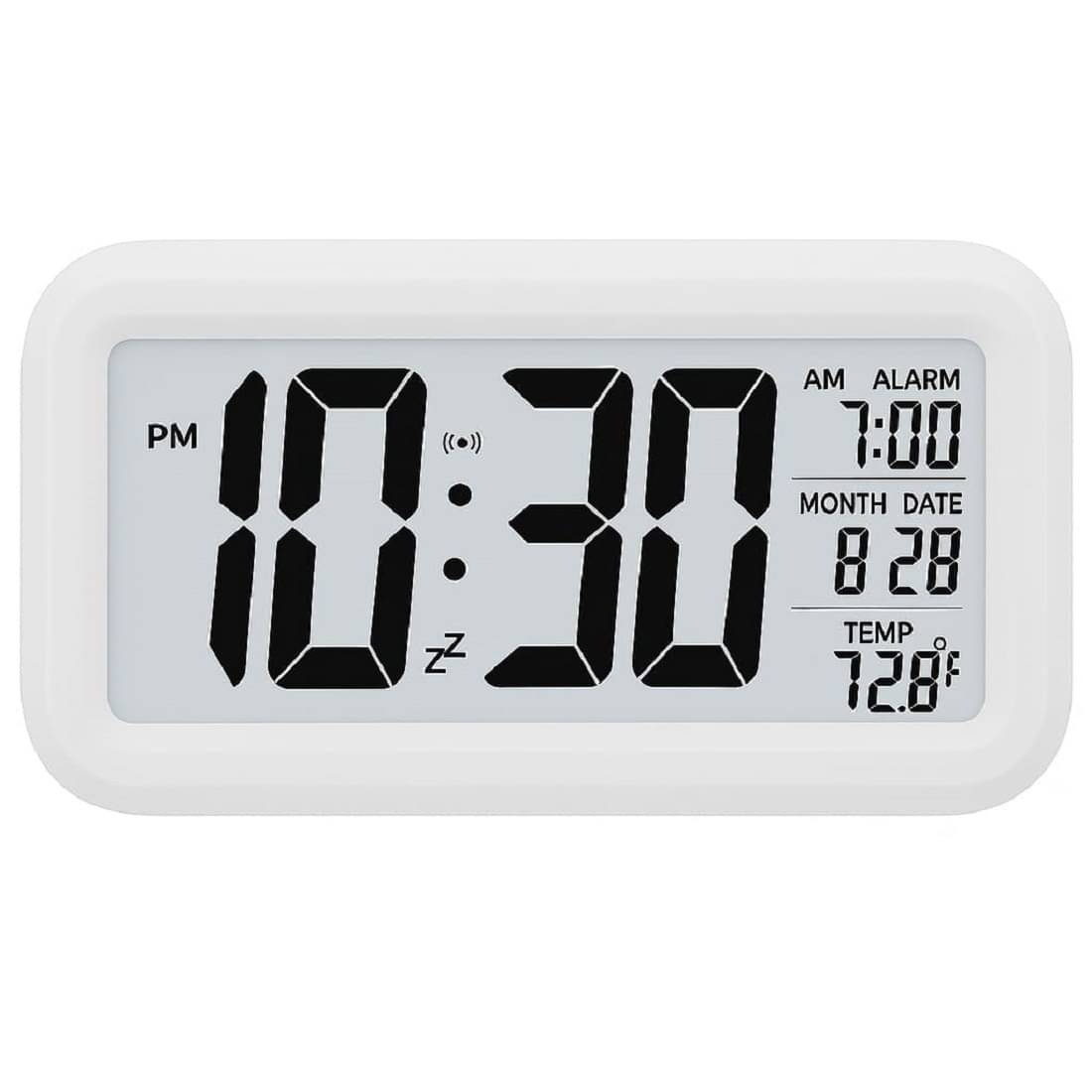     			VBE Digital Plastic Rectangular Table Clock - Pack of 1