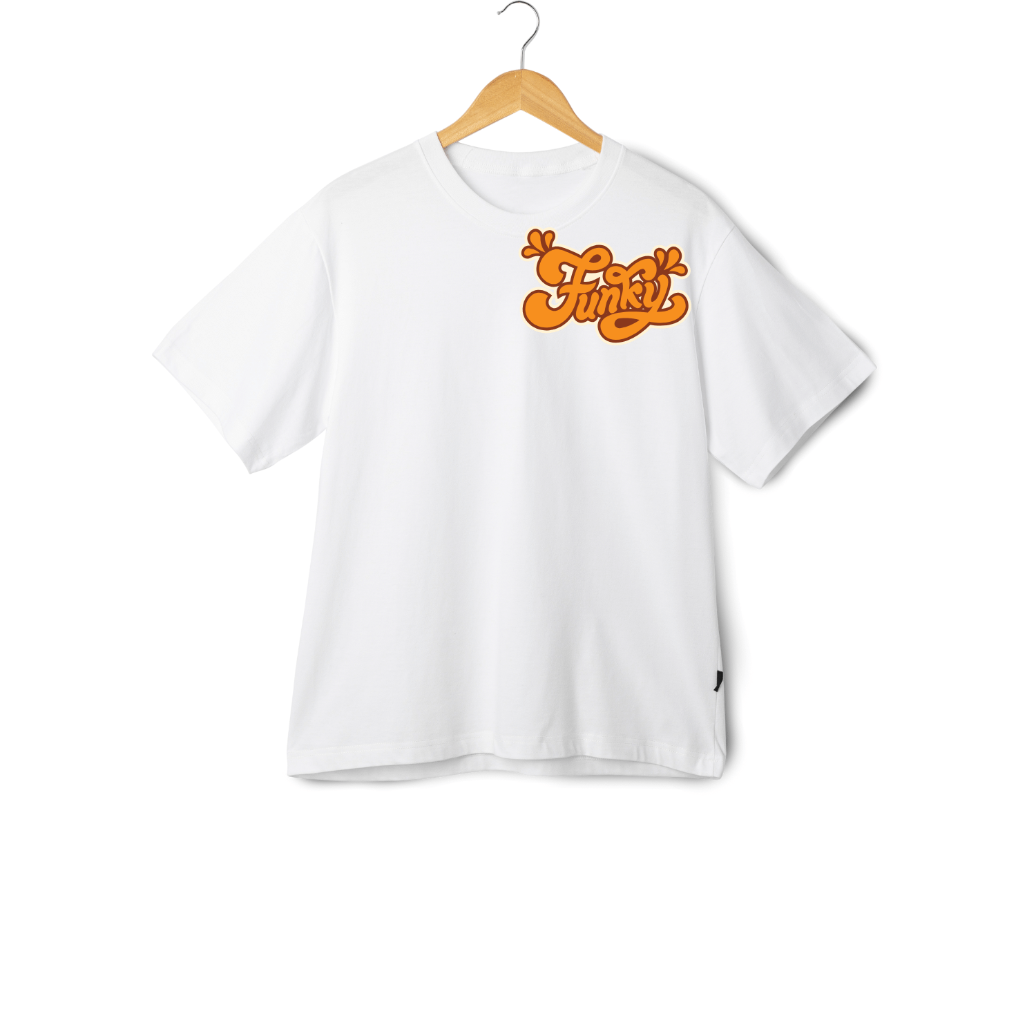     			maddock corp Women Polyester Printed Regular Fit Round Neck T-Shirt ( White )