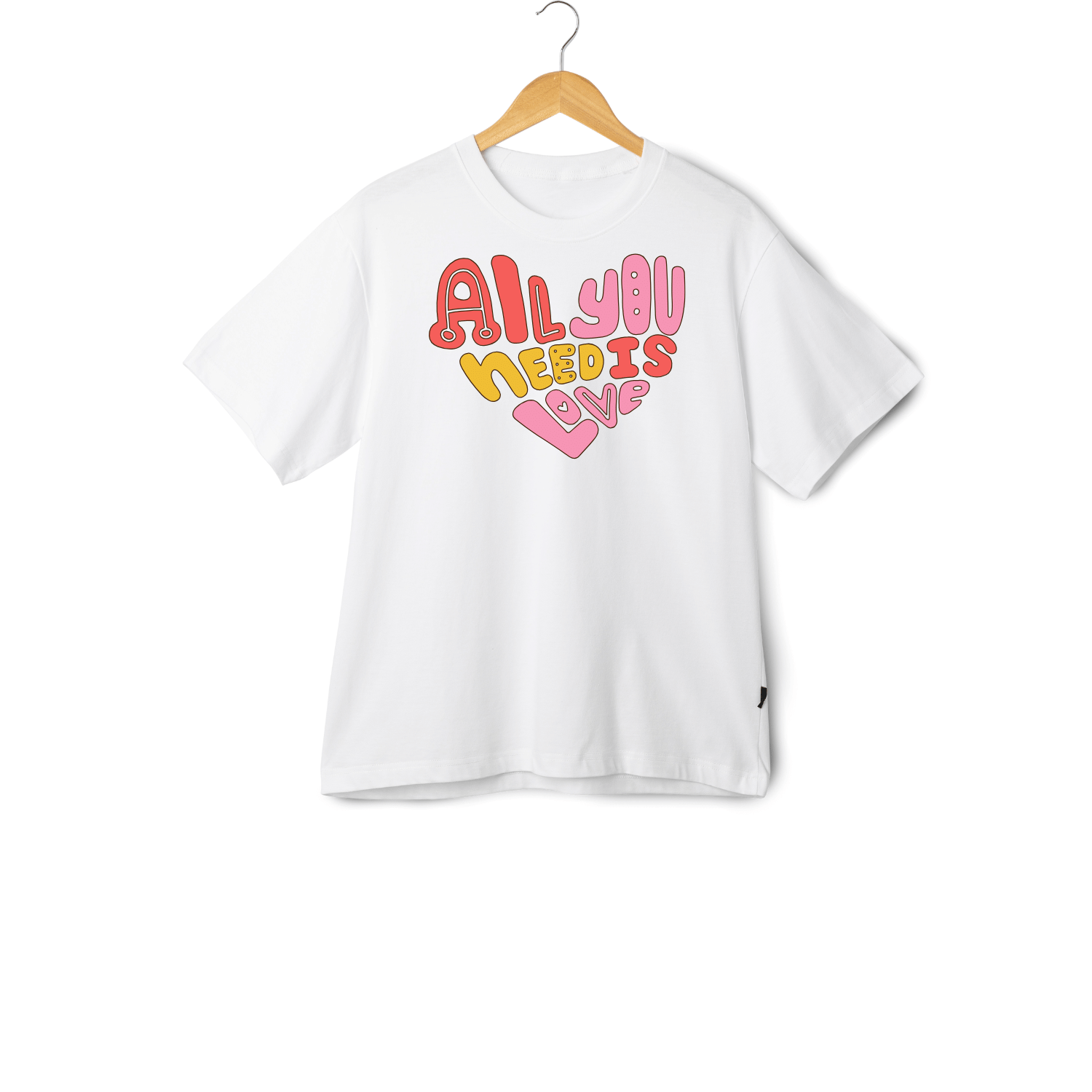     			maddock corp Women Polyester Printed Regular Fit Round Neck T-Shirt ( White )