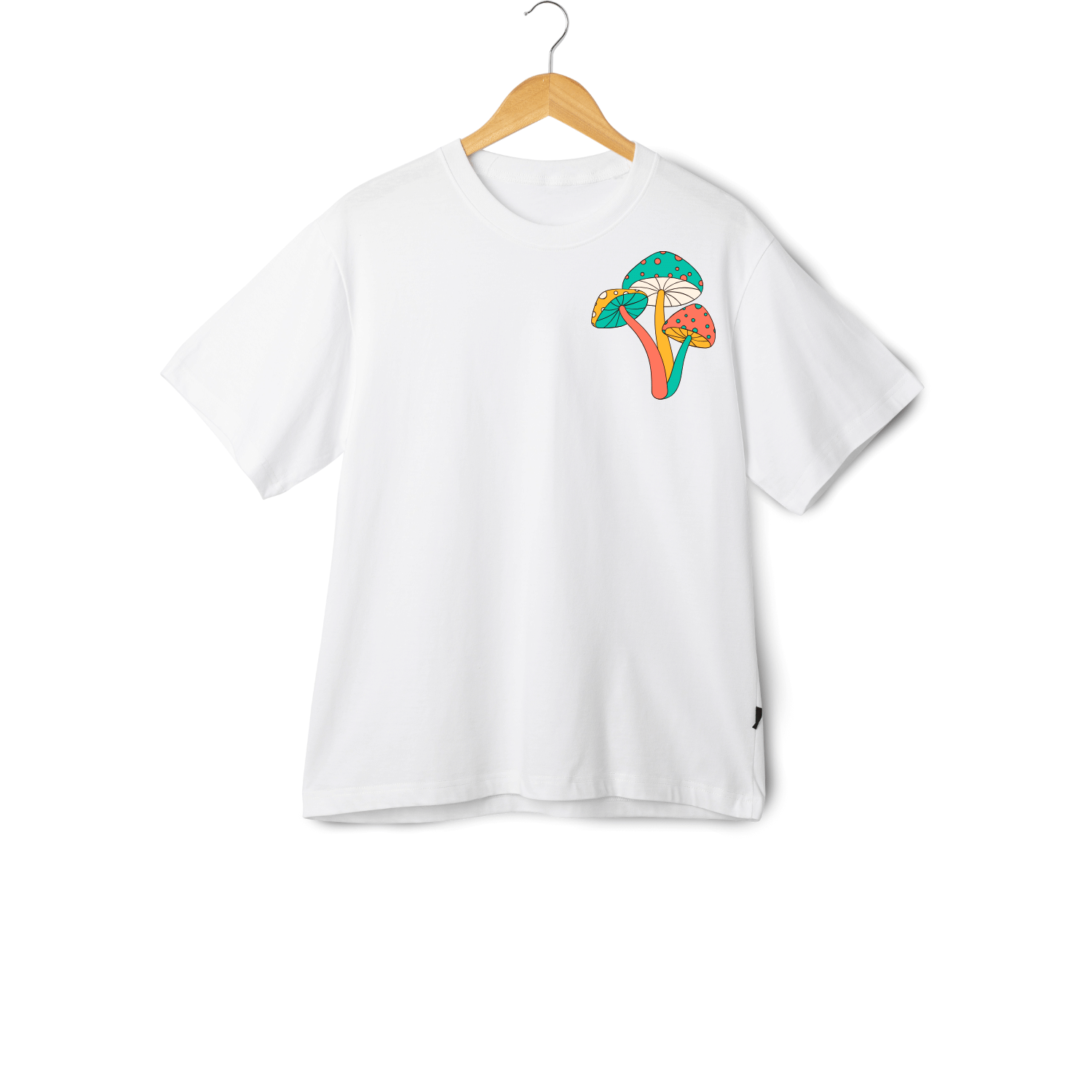 maddock corp Women Polyester Printed Regular Fit Round Neck T-Shirt ( White ) maddock corp Women Polyester Printed Regular Fit Round Neck T-Shirt ( White )