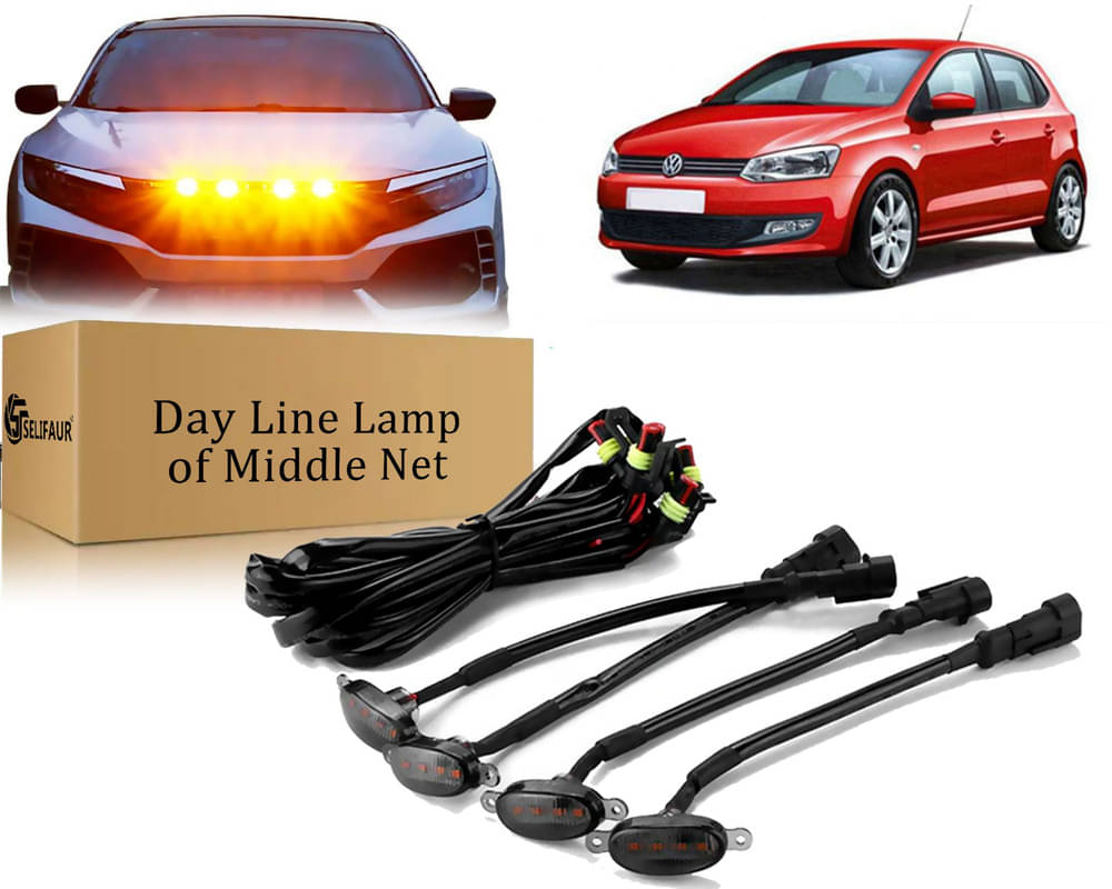     			4x4 Daytime Running Light Led Car Grill Raptor Style Emergency Warning Off-Roading Light For Polo