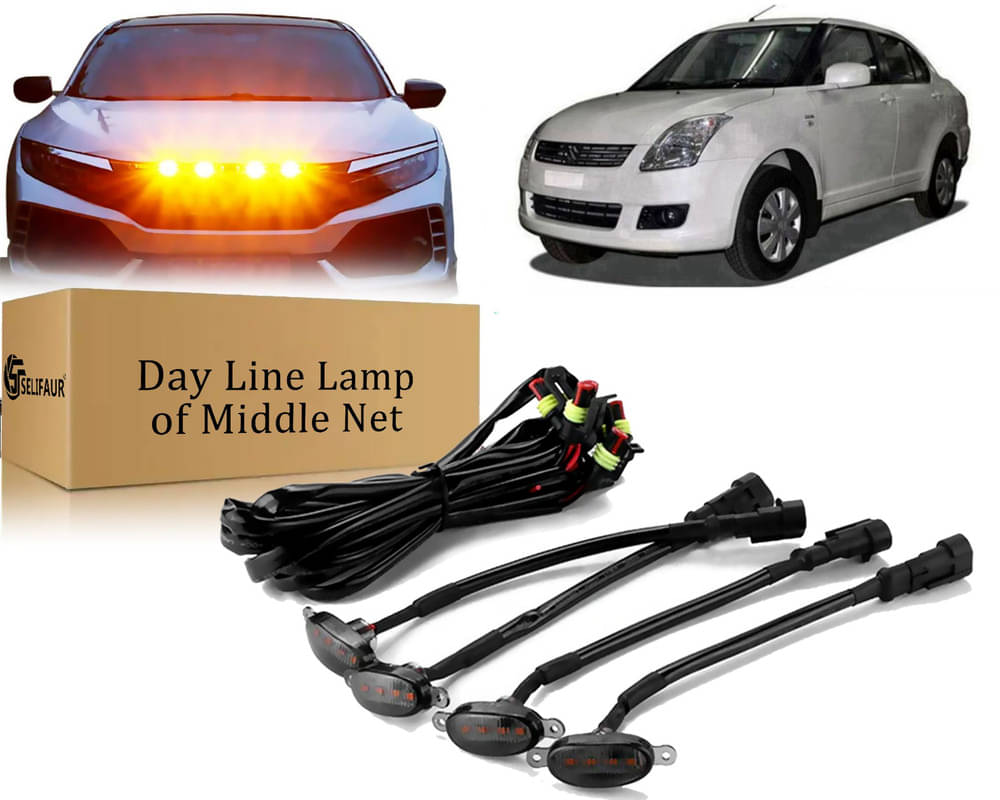     			4x4 Daytime Running Light Led Car Grill Raptor Style Emergency Warning Off-Roading Light For Swift Dzire