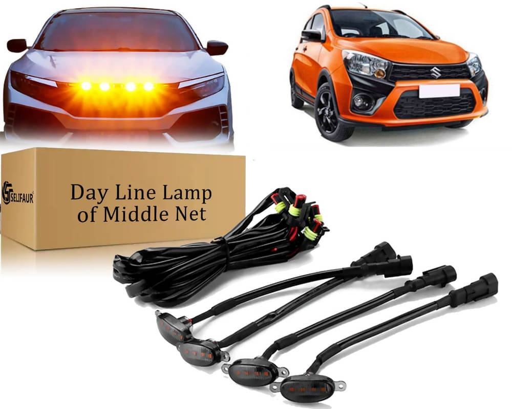     			4x4 Daytime Running Light Led Car Grill Raptor Style Emergency Warning Off-Roading Light For Celerio X