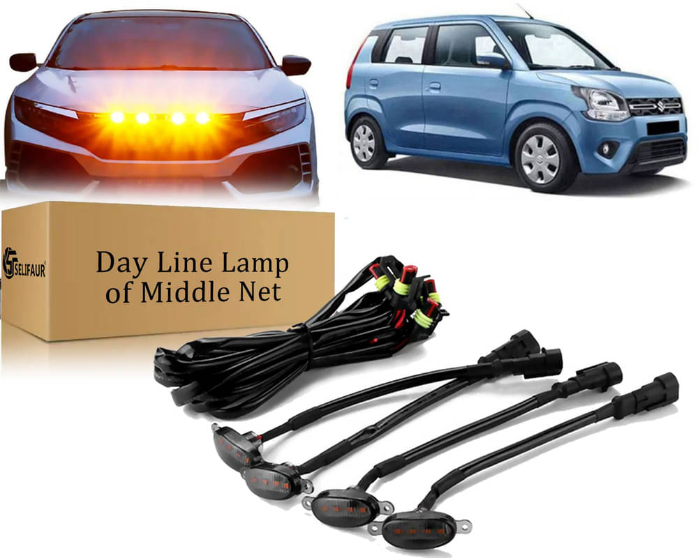     			4x4 Daytime Running Light Led Car Grill Raptor Style Emergency Warning Off-Roading Light For WagonR 2019