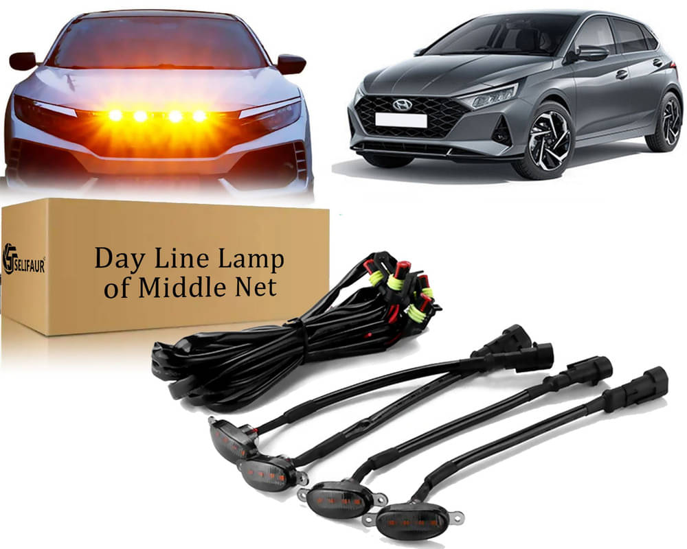 4x4 Daytime Running Light Led Car Grill Raptor Style Emergency Warning Off-Roading Light For I20 Type-3(2020) 4x4 Daytime Running Light Led Car Grill Raptor Style Emergency Warning Off-Roading Light For I20 Type-3(2020)