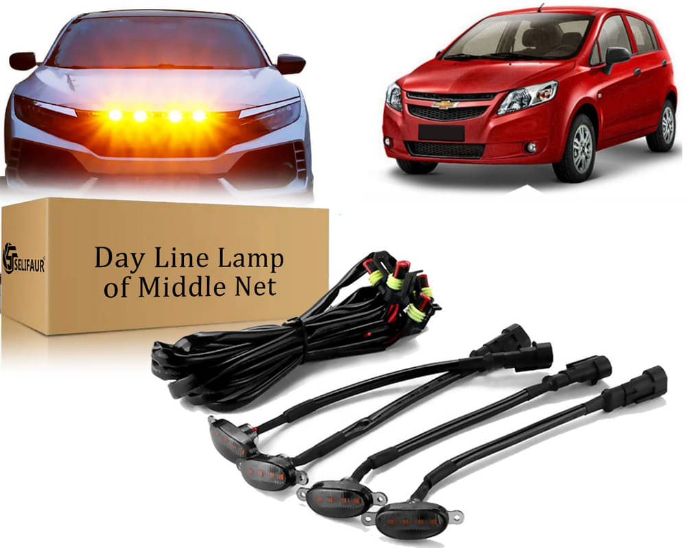     			4x4 Daytime Running Light Led Car Grill Raptor Style Emergency Warning Off-Roading Light For Sail Hatchback