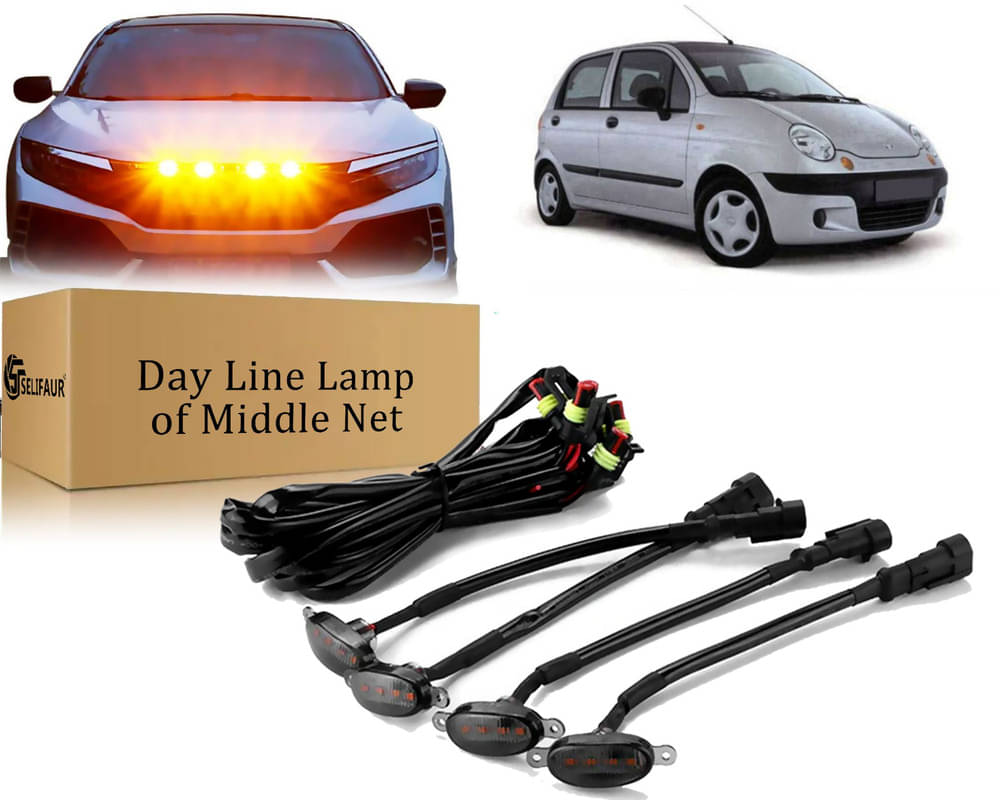     			4x4 Daytime Running Light Led Car Grill Raptor Style Emergency Warning Off-Roading Light For Daewoo Matiz