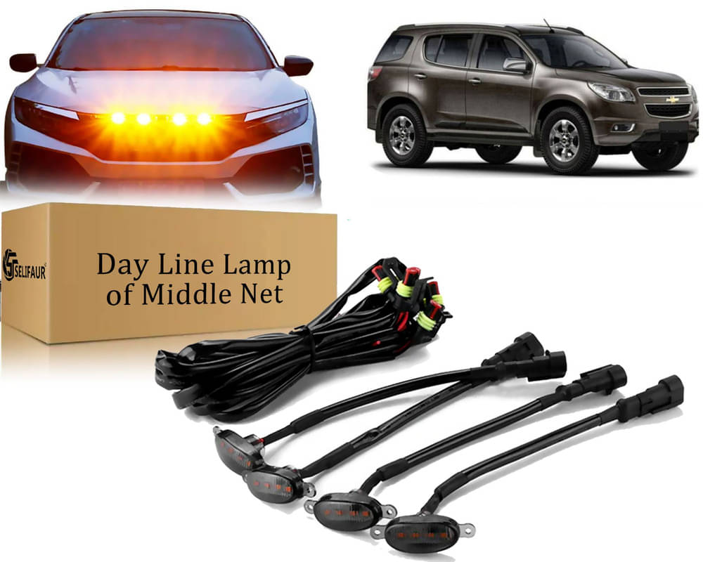     			4x4 Daytime Running Light Led Car Grill Raptor Style Emergency Warning Off-Roading Light For Trailblazer