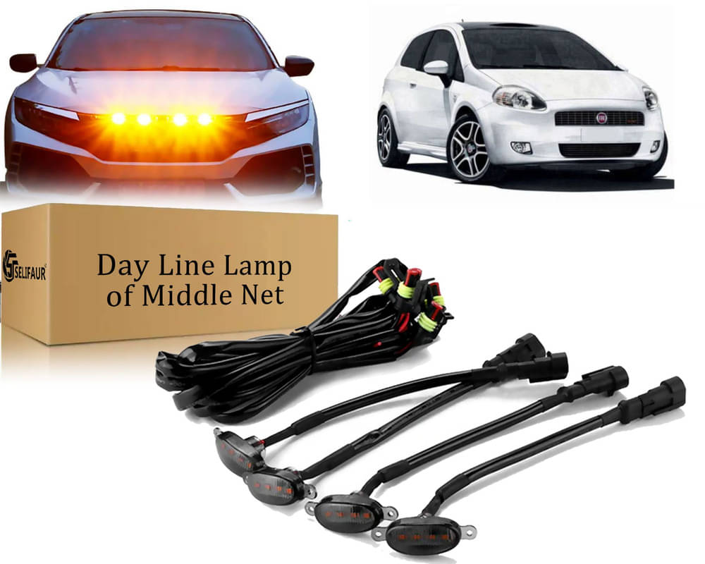     			4x4 Daytime Running Light Led Car Grill Raptor Style Emergency Warning Off-Roading Light For Punto