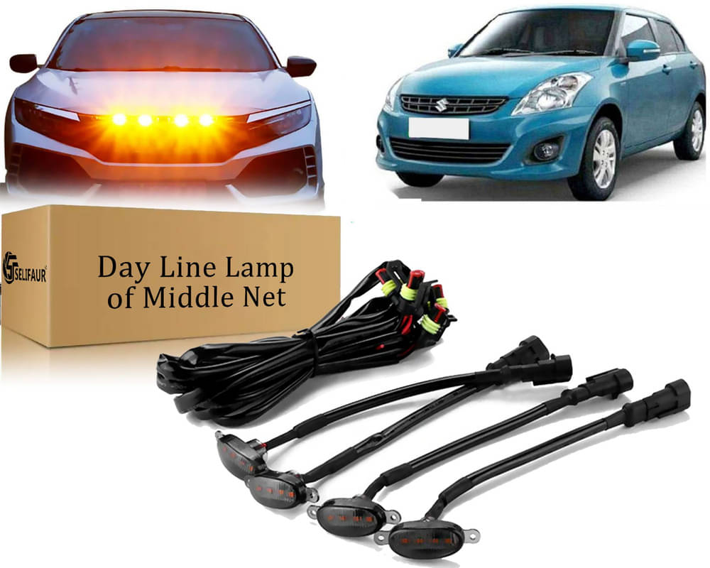 4x4 Daytime Running Light Led Car Grill Raptor Style Emergency Warning Off-Roading Light For Swift Dzire Type -2 4x4 Daytime Running Light Led Car Grill Raptor Style Emergency Warning Off-Roading Light For Swift Dzire Type -2