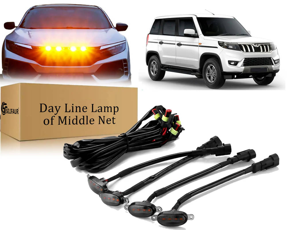 4x4 Daytime Running Light Led Car Grill Raptor Style Emergency Warning Off-Roading Light For Bolero Neo 4x4 Daytime Running Light Led Car Grill Raptor Style Emergency Warning Off-Roading Light For Bolero Neo