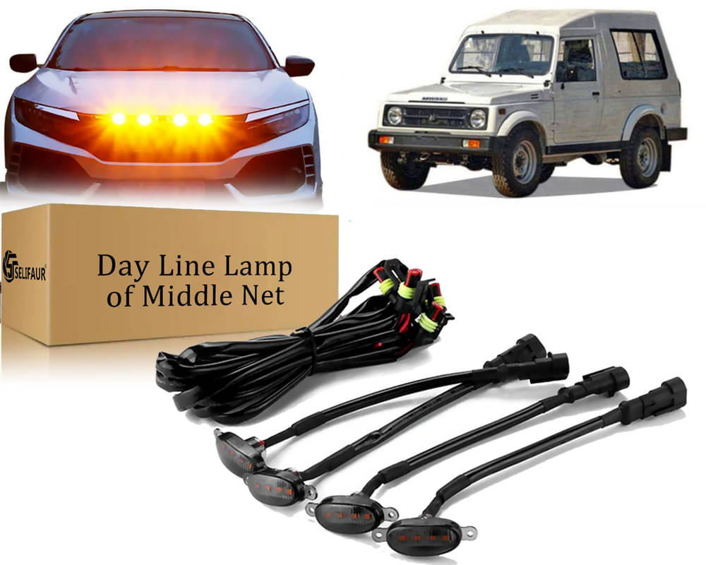     			4x4 Daytime Running Light Led Car Grill Raptor Style Emergency Warning Off-Roading Light For Gypsy