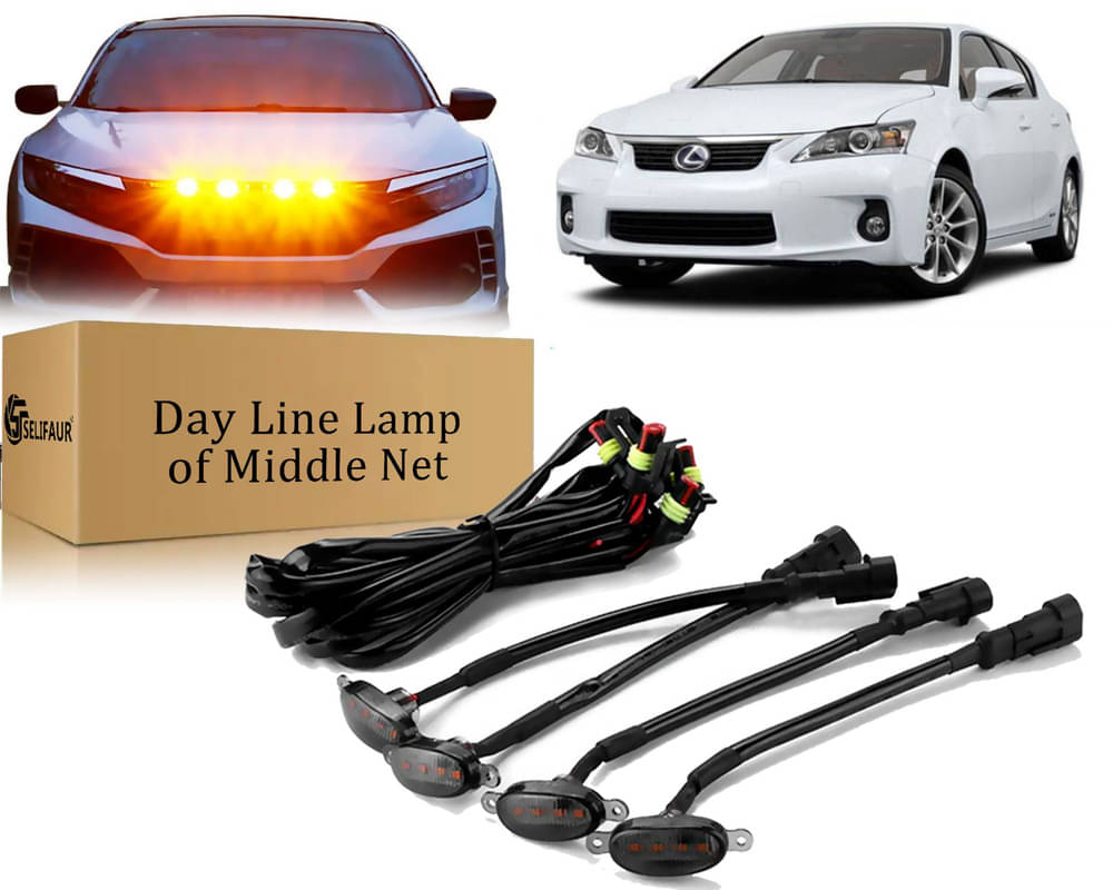 4x4 Daytime Running Light Led Car Grill Raptor Style Emergency Warning Off-Roading Light For Lexux CT 4x4 Daytime Running Light Led Car Grill Raptor Style Emergency Warning Off-Roading Light For Lexux CT