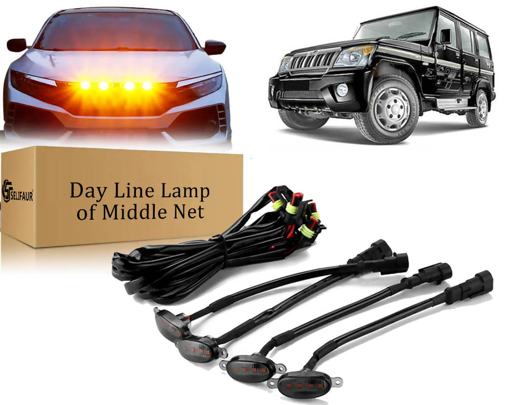 4x4 Daytime Running Light Led Car Grill Raptor Style Emergency Warning Off-Roading Light For Bolero 4x4 Daytime Running Light Led Car Grill Raptor Style Emergency Warning Off-Roading Light For Bolero