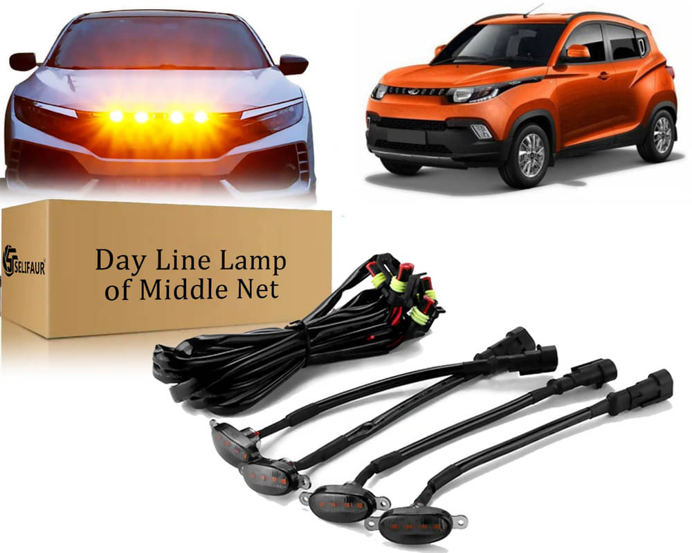 4x4 Daytime Running Light Led Car Grill Raptor Style Emergency Warning Off-Roading Light For KUV 100 4x4 Daytime Running Light Led Car Grill Raptor Style Emergency Warning Off-Roading Light For KUV 100