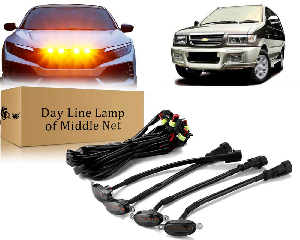 4x4 Daytime Running Light Led Car Grill Raptor Style Emergency Warning Off-Roading Light For Tavera Type-1 4x4 Daytime Running Light Led Car Grill Raptor Style Emergency Warning Off-Roading Light For Tavera Type-1