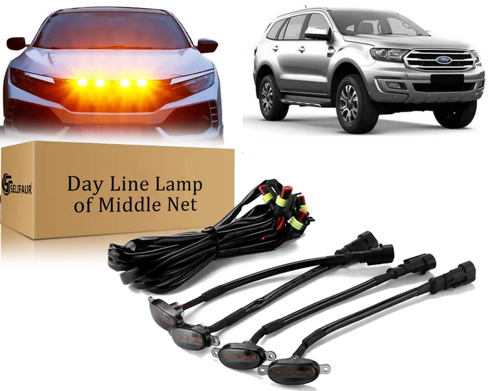     			4x4 Daytime Running Light Led Car Grill Raptor Style Emergency Warning Off-Roading Light For Endeavour 2019