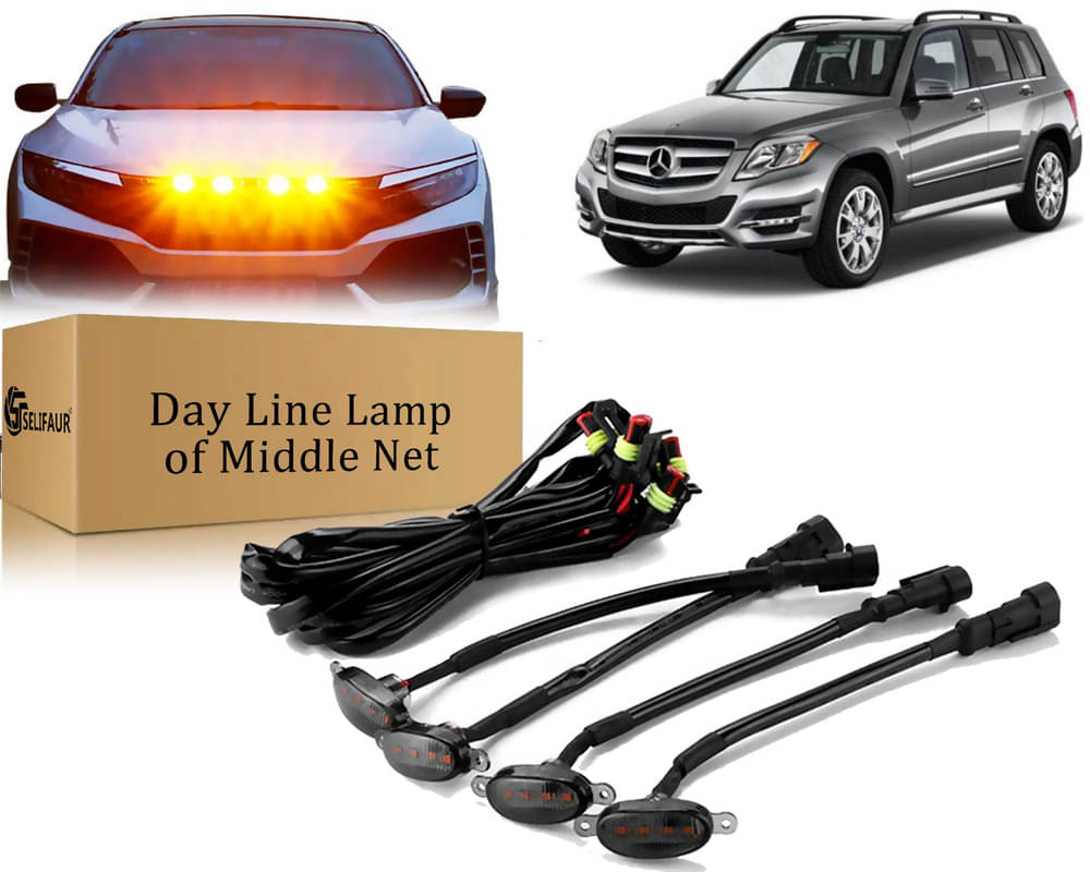     			4x4 Daytime Running Light Led Car Grill Raptor Style Emergency Warning Off-Roading Light For Benz GLK-Class