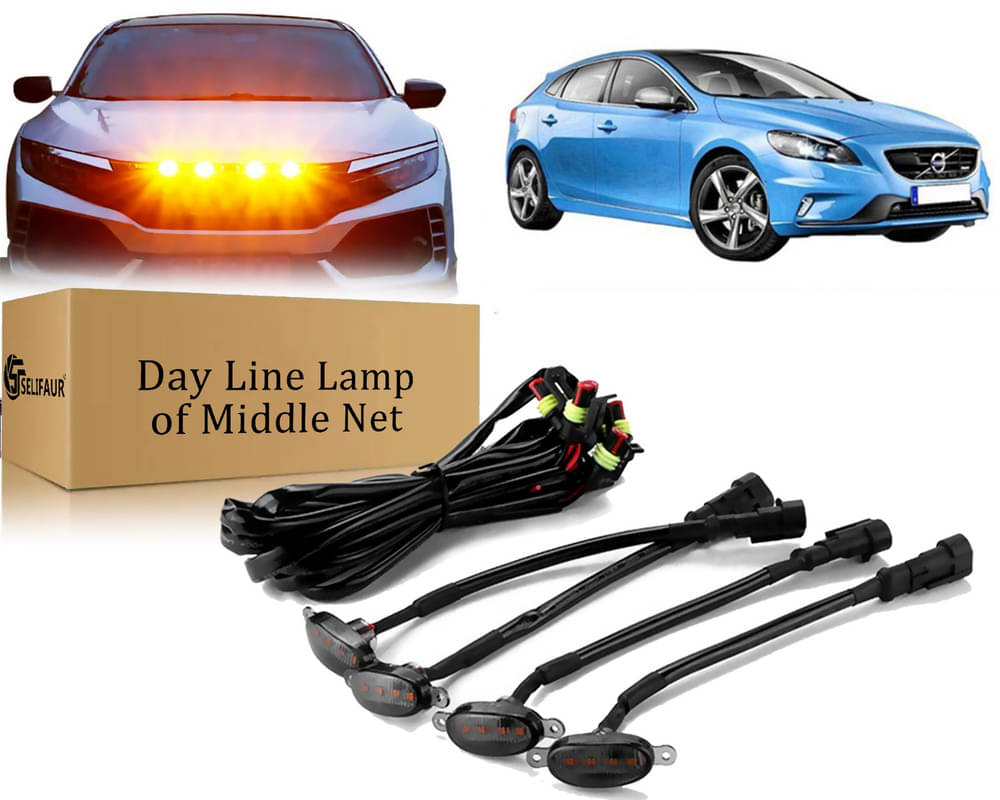 4x4 Daytime Running Light Led Car Grill Raptor Style Emergency Warning Off-Roading Light For V40 4x4 Daytime Running Light Led Car Grill Raptor Style Emergency Warning Off-Roading Light For V40