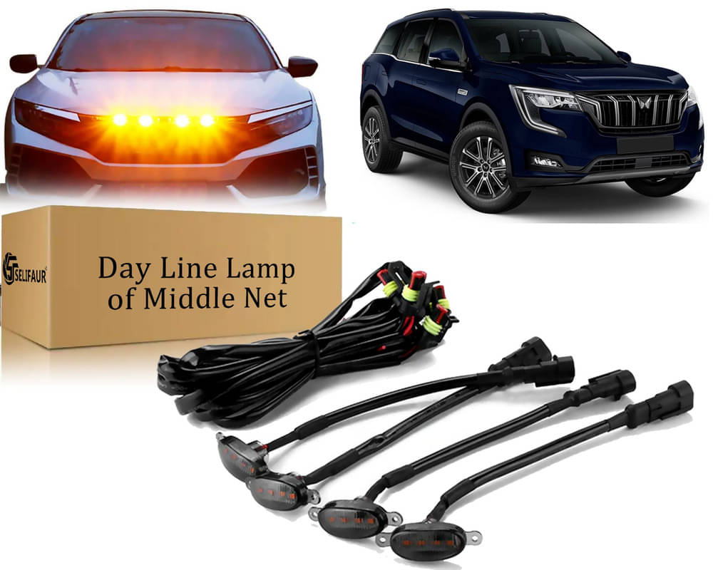 4x4 Daytime Running Light Led Car Grill Raptor Style Emergency Warning Off-Roading Light For XUV 700 4x4 Daytime Running Light Led Car Grill Raptor Style Emergency Warning Off-Roading Light For XUV 700