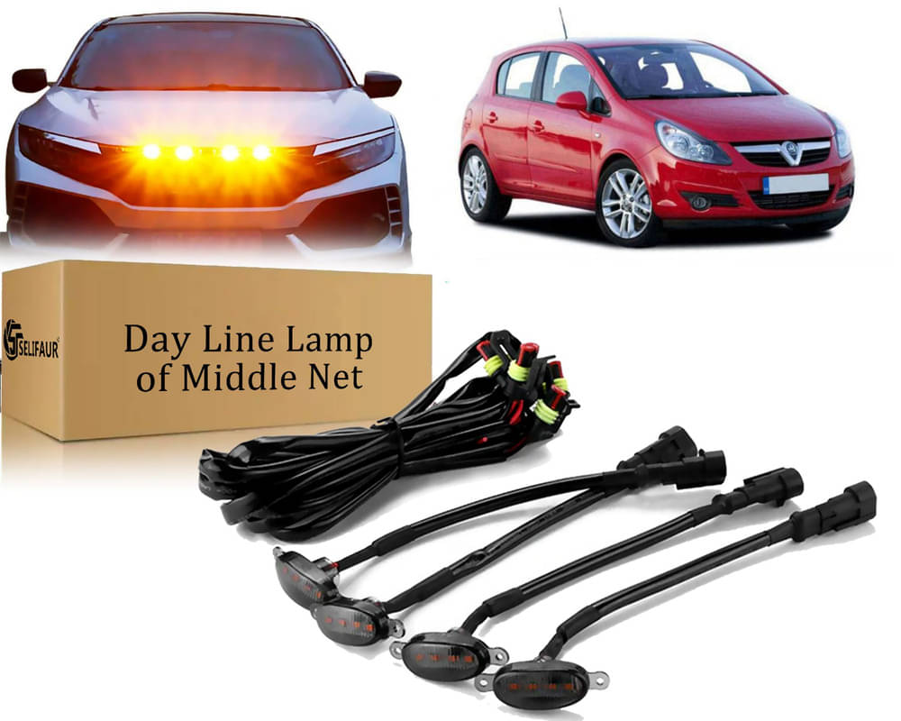4x4 Daytime Running Light Led Car Grill Raptor Style Emergency Warning Off-Roading Light For Corsa 4x4 Daytime Running Light Led Car Grill Raptor Style Emergency Warning Off-Roading Light For Corsa