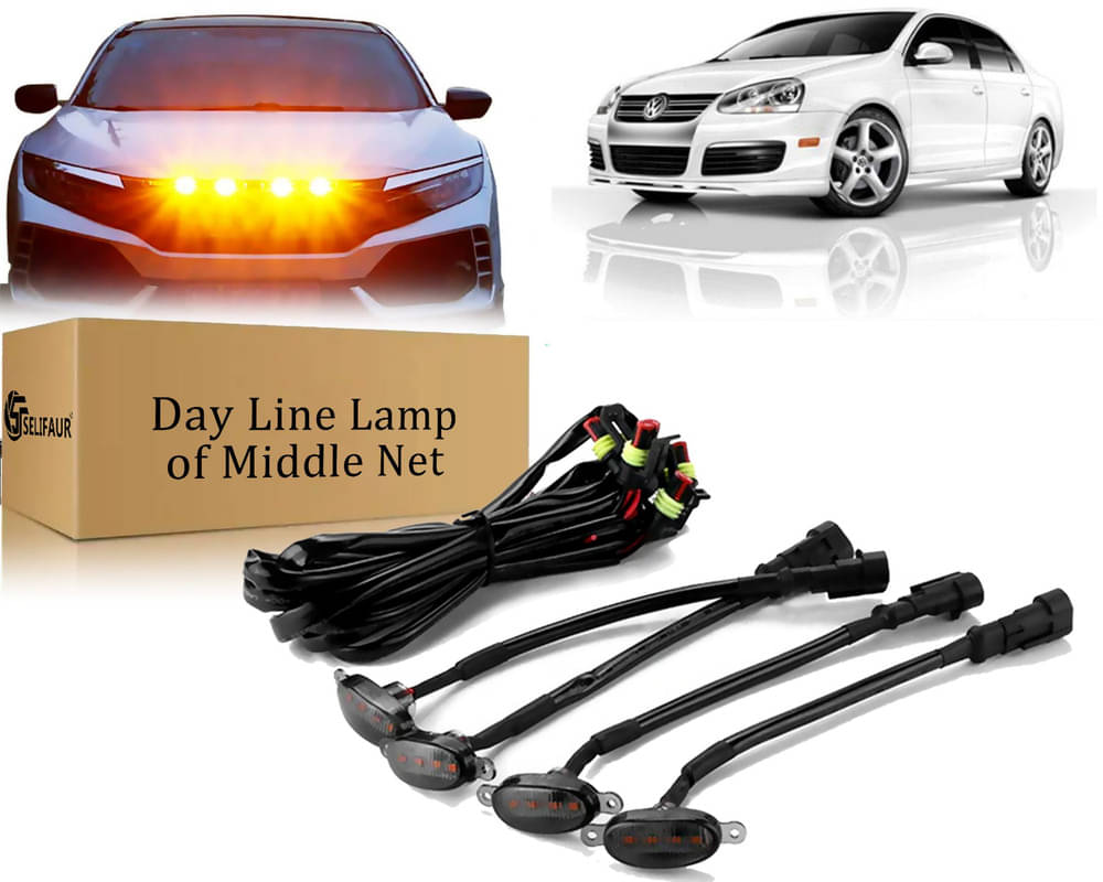     			4x4 Daytime Running Light Led Car Grill Raptor Style Emergency Warning Off-Roading Light For Jetta