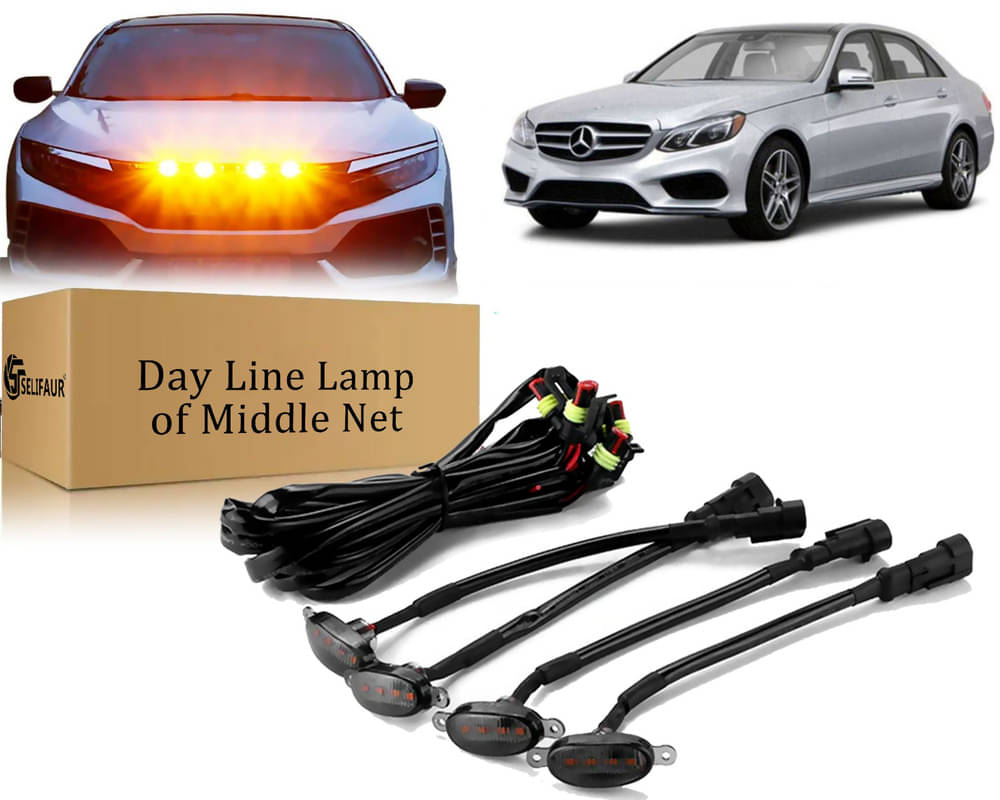 4x4 Daytime Running Light Led Car Grill Raptor Style Emergency Warning Off-Roading Light For BENZ E350 4x4 Daytime Running Light Led Car Grill Raptor Style Emergency Warning Off-Roading Light For BENZ E350