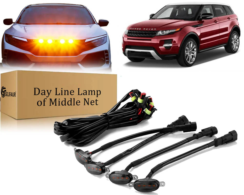 4x4 Daytime Running Light Led Car Grill Raptor Style Emergency Warning Off-Roading Light For Rover Evoque 4x4 Daytime Running Light Led Car Grill Raptor Style Emergency Warning Off-Roading Light For Rover Evoque