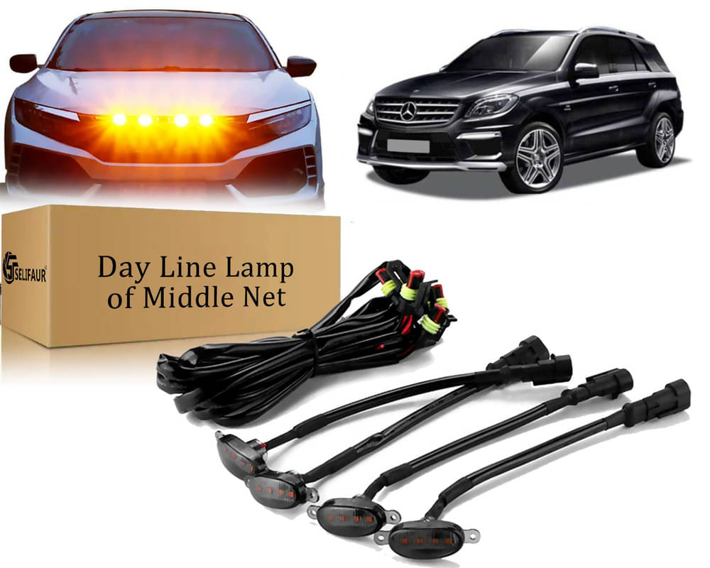     			4x4 Daytime Running Light Led Car Grill Raptor Style Emergency Warning Off-Roading Light For M-Class
