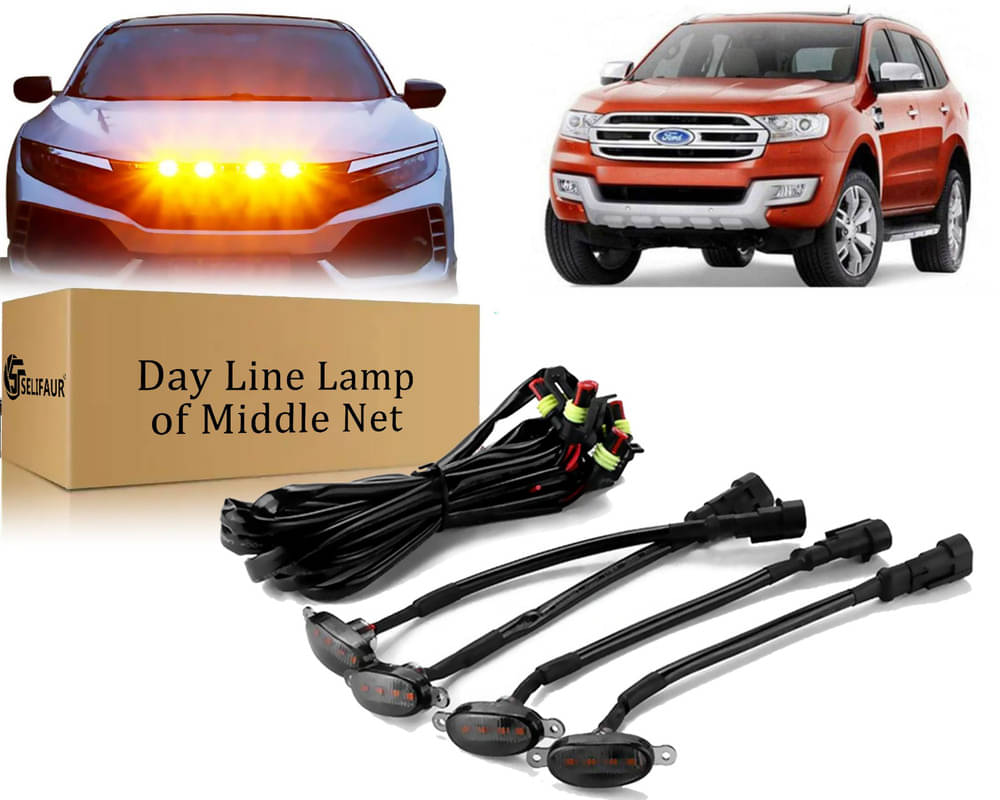 4x4 Daytime Running Light Led Car Grill Raptor Style Emergency Warning Off-Roading Light For Endeavour 2017 4x4 Daytime Running Light Led Car Grill Raptor Style Emergency Warning Off-Roading Light For Endeavour 2017