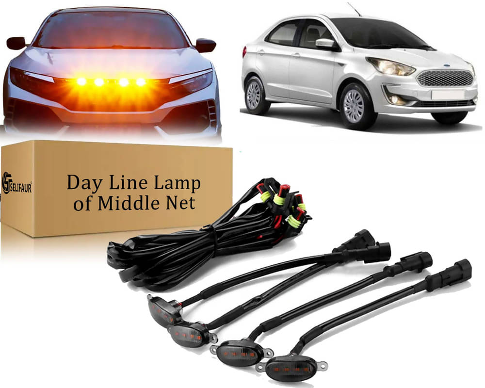     			4x4 Daytime Running Light Led Car Grill Raptor Style Emergency Warning Off-Roading Light For Figo Aspire 2019