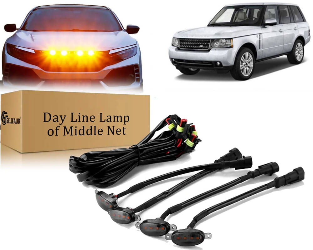     			4x4 Daytime Running Light Led Car Grill Raptor Style Emergency Warning Off-Roading Light For Rover Sport