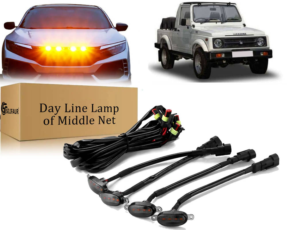    			4x4 Daytime Running Light Led Car Grill Raptor Style Emergency Warning Off-Roading Light For Gypsy King