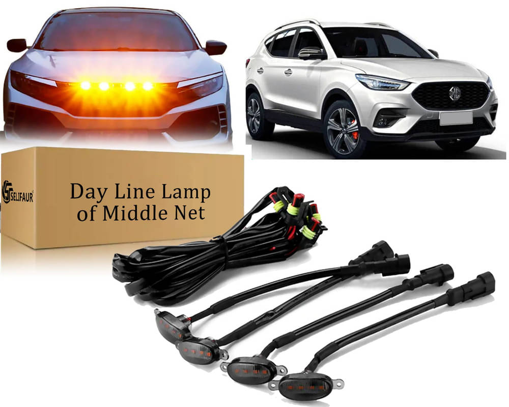     			4x4 Daytime Running Light Led Car Grill Raptor Style Emergency Warning Off-Roading Light For MG Astor