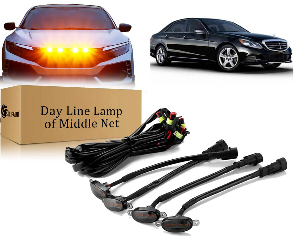 4x4 Daytime Running Light Led Car Grill Raptor Style Emergency Warning Off-Roading Light For Benz E CLASS 4x4 Daytime Running Light Led Car Grill Raptor Style Emergency Warning Off-Roading Light For Benz E CLASS