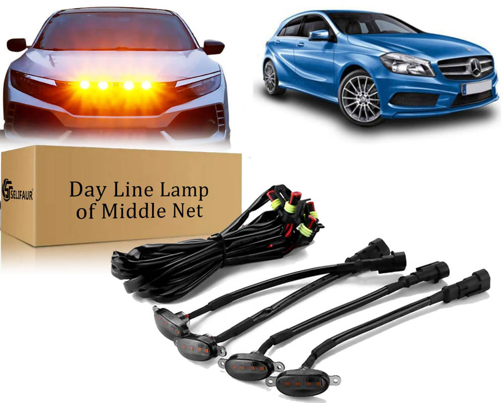     			4x4 Daytime Running Light Led Car Grill Raptor Style Emergency Warning Off-Roading Light For Benz A Class