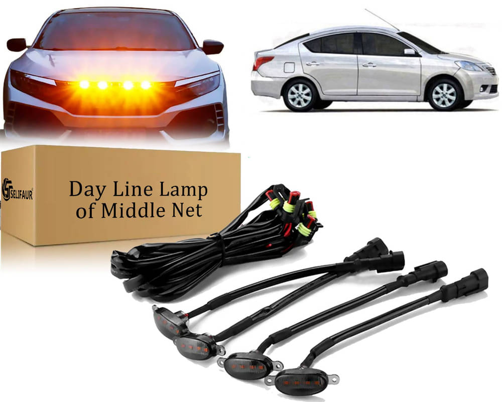 4x4 Daytime Running Light Led Car Grill Raptor Style Emergency Warning Off-Roading Light For Sunny 4x4 Daytime Running Light Led Car Grill Raptor Style Emergency Warning Off-Roading Light For Sunny