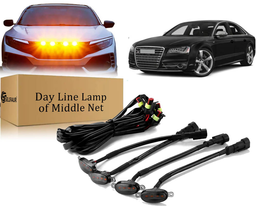 4x4 Daytime Running Light Led Car Grill Raptor Style Emergency Warning Off-Roading Light For S8 4x4 Daytime Running Light Led Car Grill Raptor Style Emergency Warning Off-Roading Light For S8